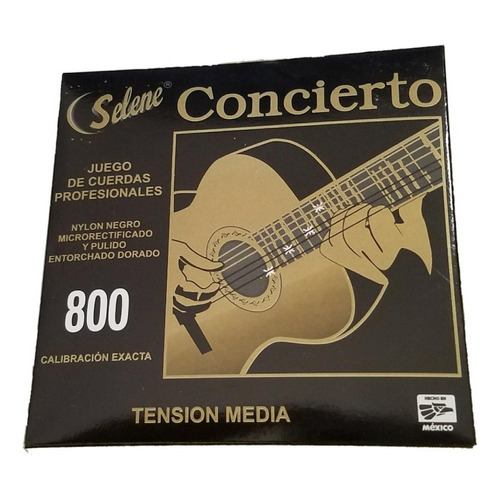 Cuerdas Guitarra Selene Concierto 800