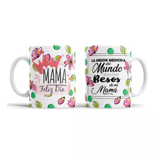 Taza Ceramica Regalo Para Mamá 325ml 1pz Varios Modelos