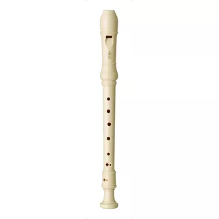 Flauta Dulce Soprano Yamaha Yrs23 Plástico Color Beige 