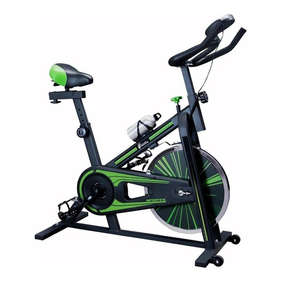 Bicicleta Spinning Resistencia 10kg Estatica Cardio Volante