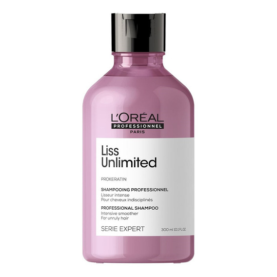 Shampoo Alisador Liss Unlimited Antifrizz Loreal Pro 300 Ml
