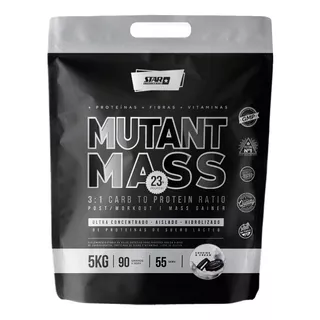 Suplemento En Polvo Star Nutrition  Mutant Mass Proteínas Sabor Cookies & Cream En Sachet De 5kg