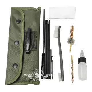 Kit De Limpieza Militar Arma Fusil Cepillo Limpiador Pistola