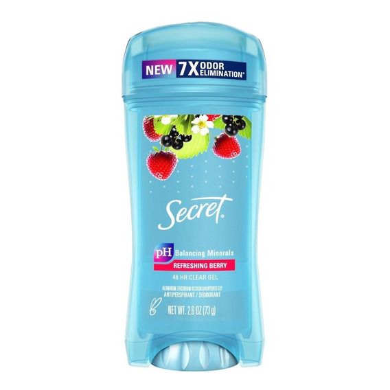 Secret Desodorante Antitranspirante Clear Gel Berry Local