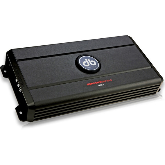 Amplificador Db Drive Spa8.4 De 1000w 4 Ch Clase Ab 2 Ohms Color Negro