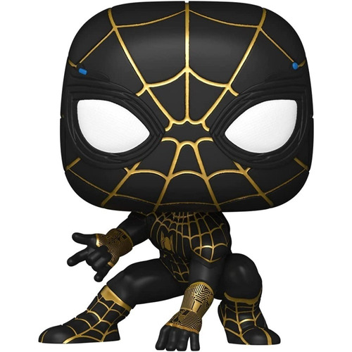 Funko Pop Spiderman Black & Gold Suit (911) Spiderman No Way