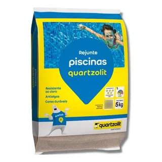 Rejunte Quartzolit 5kg Piscina Branco