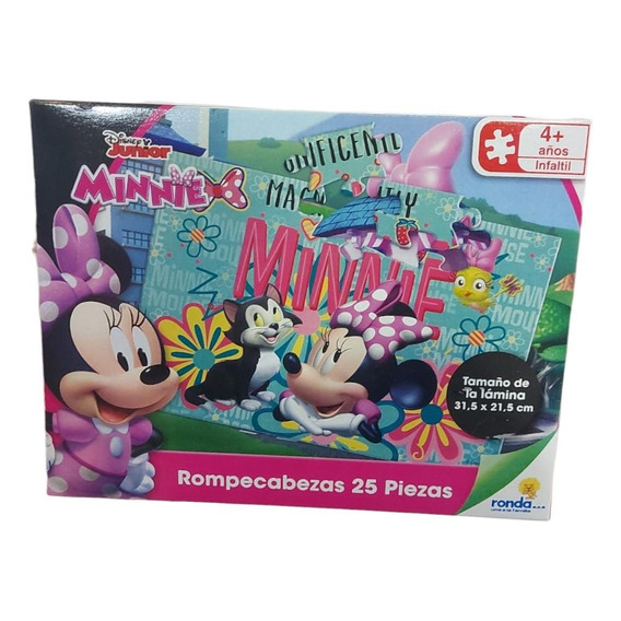 Puzzle 25 Piezas Minnie Mouse Disney Oficial