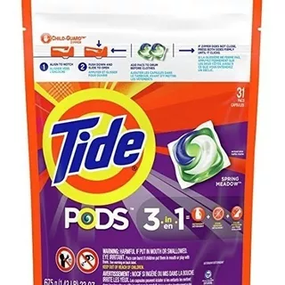 Jabon En Capsulas Tide Pods Sport Odor Defence X 31 Lavados