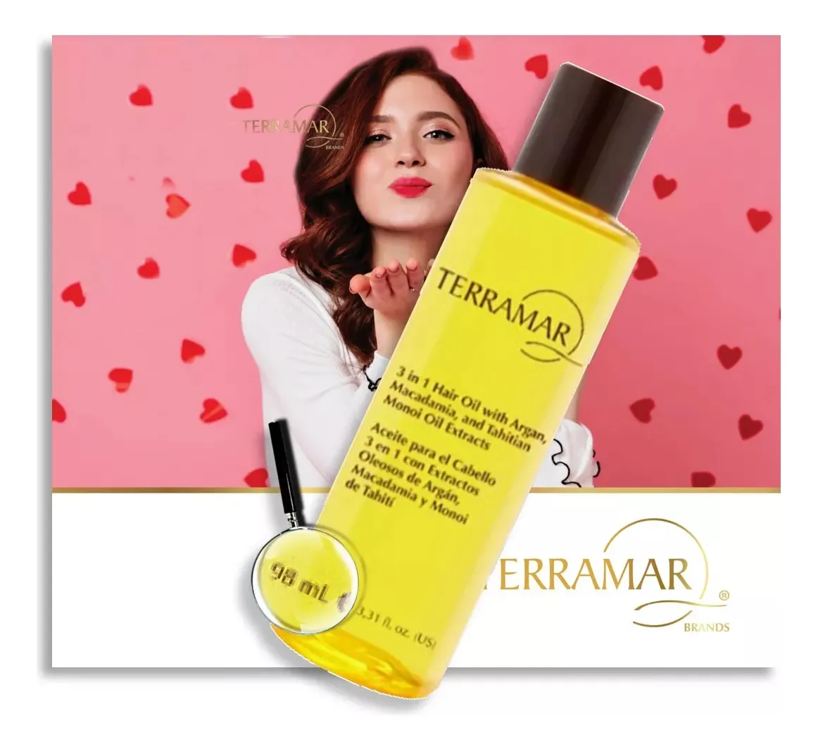 Oleo Tratamiento Para El Cabello 3 En 1 Terramar / 98 Ml