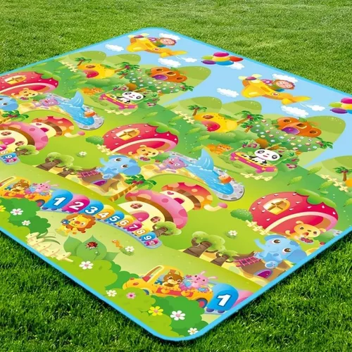 Alfombra Infantil Plegable «EDUCA» Green GENERICO