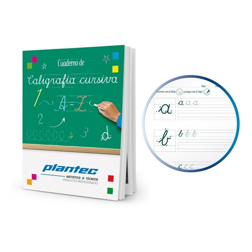 Cuaderno De Caligrafia Cursiva Plan-plantec-