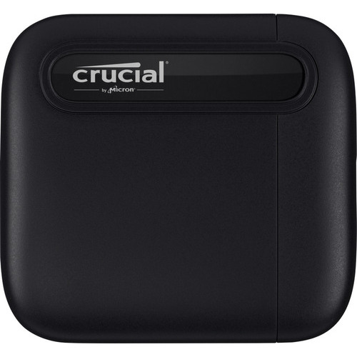 Disco Ssd Externo 1tb Crucial X6 Usb C Con Adaptador Color Negro