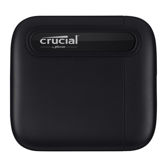 Disco Ssd Externo 1tb Crucial X6 Usb C Con Adaptador Color Negro