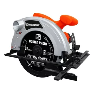 Sierra Circular 1500 W Guia Laser - Dowen Pagio Color Naranja Frecuencia 50-60hz