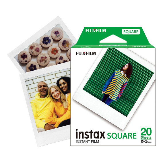 Película Instantánea Fujifilm Instax Square (20 Hojas)