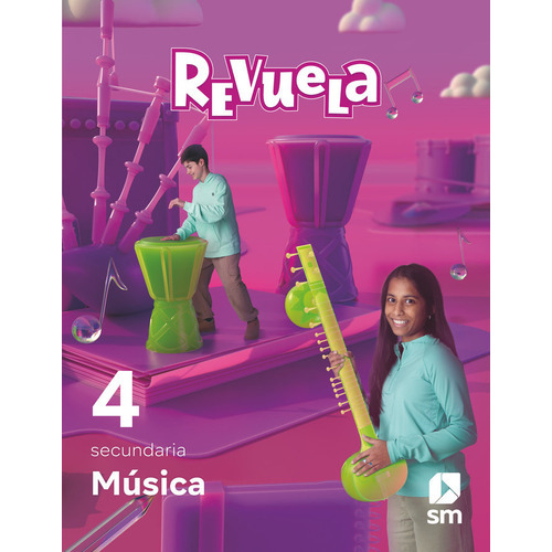 Musica 4ãâºeso Revuela 23, De Equipo Editorial Sm. Editorial Ediciones Sm, Tapa Blanda En Español