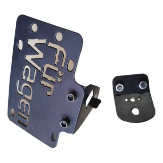 Porta Placa Lateral Motocicleta Chopper Cafe Racer Bobber