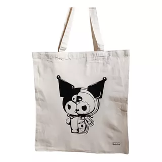 Tote Bags De Kuromi Cinnamoroll Pompompurim Totoro Gato Luna