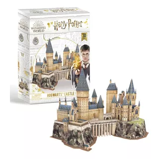 Harry Potter Castillo De Hogwarts Puzzle 3d - Cubicfun