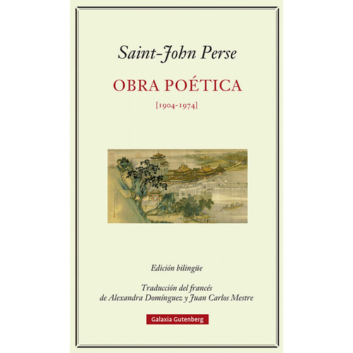 Libro Obra Poética - Saint-john Perse