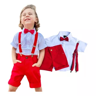 Conjunto Circo Camisa Social Festa Infantil Menino Envio Já