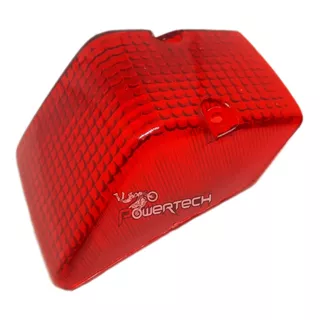 Mica Acrilico Faro Trasero Suzuki Dr 350 - Rojo