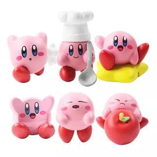 Figura Kirby - Pack De 6 Kirbys