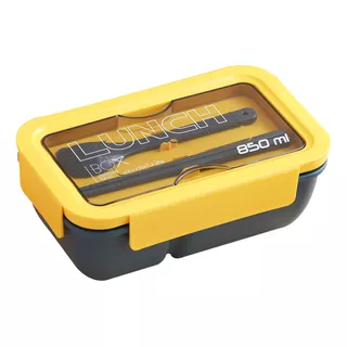 Bento Box Fiambrera Caja De Almuerzo Capacidad De 850 Ml