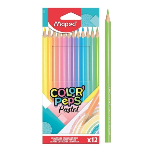 Maped Color Peps Pastel X 10 Lápices 832069