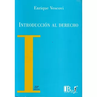 Introduccion Al Derecho Enrique Vescovi