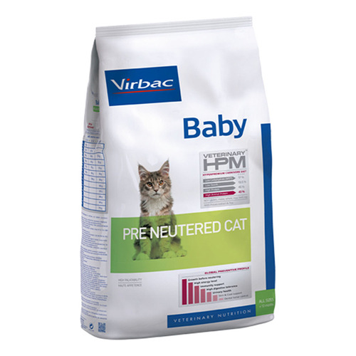 Virbac Hpm Baby Pre Neutered  alimento cat 1.5kg