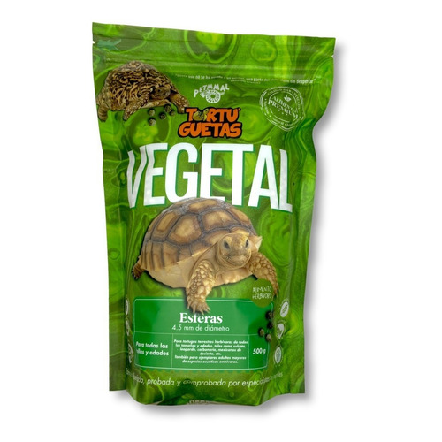 Alimento Premium Para Tortugas Tortuguetas Vegetal 500g