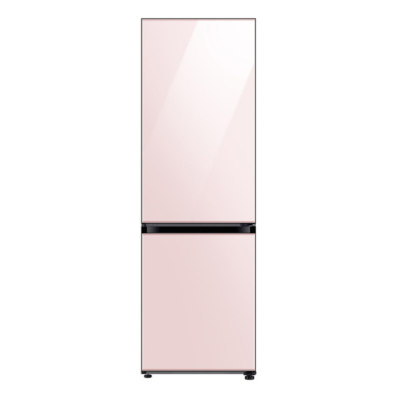 Heladera inverter no frost Samsung Bespoke RB33A3070 glam pink con freezer 328L 220V