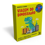 Livro Caixinha Viagem Do Dinossauro Jogo Pedagógico Didático