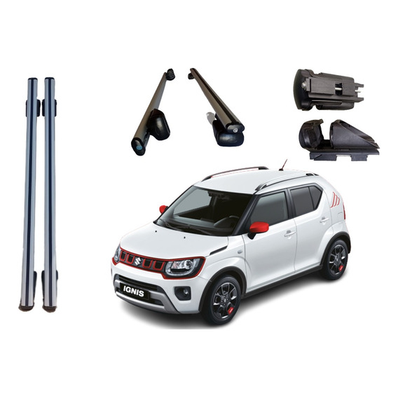 Par Barras Portaequipaje  Suzuki Ignis Con Llave Elite