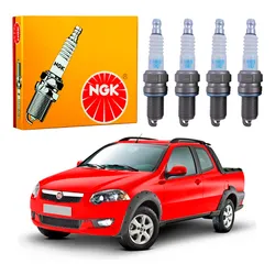  Jogo Velas Ngk Strada Trekking 1.6 16v 2015 A 2016
