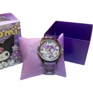 Reloj Niña Regalo Kuromi Hello Kitty Sanrio