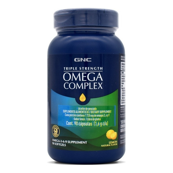 Gnc Triple Strength Omega Complex