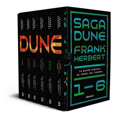 Saga Dune 1-6. La Mayor Epopeya De Todos Los Tiempos - Frank Herbert - Debols!llo