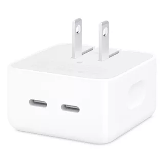 Adaptador De Corriente Cargador Apple Dos Puertos Usb-c 35w