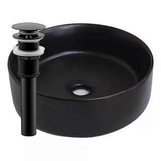 Arenci-ovalín Desagüe Lavabo Ontario Negro - Dn 36x12.5 Cms.