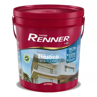 Impermeabilizante Exterior Renner P/frentes Y Fachadas 18lt Color Blanco