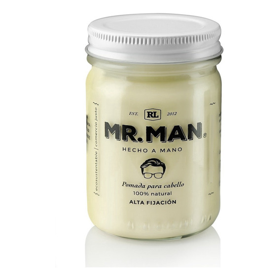 Kit 5 Pomadas Naturales Cabello Mr.man Tratamiento Organico