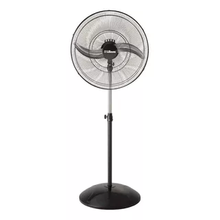 Ventilador De Pie Liliana Vp25m Negro Con 2 Palas Color  Plateado De  Metal, 25  De Diámetro 220 v