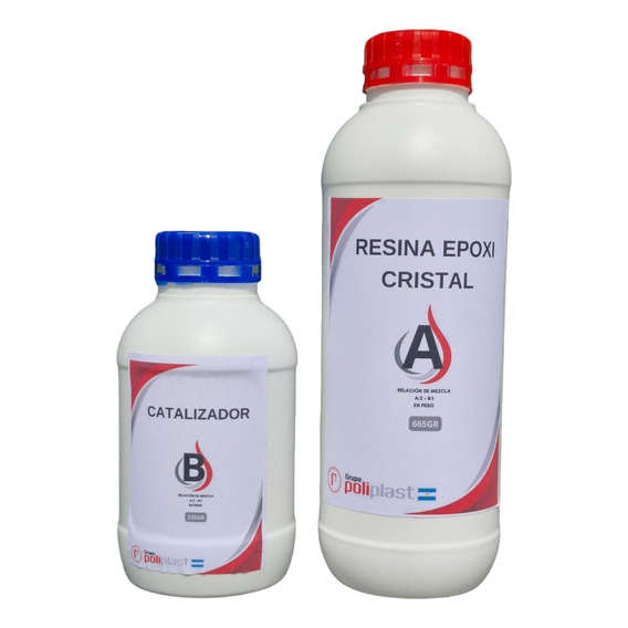 Resina Epoxica Cristal 1kg 