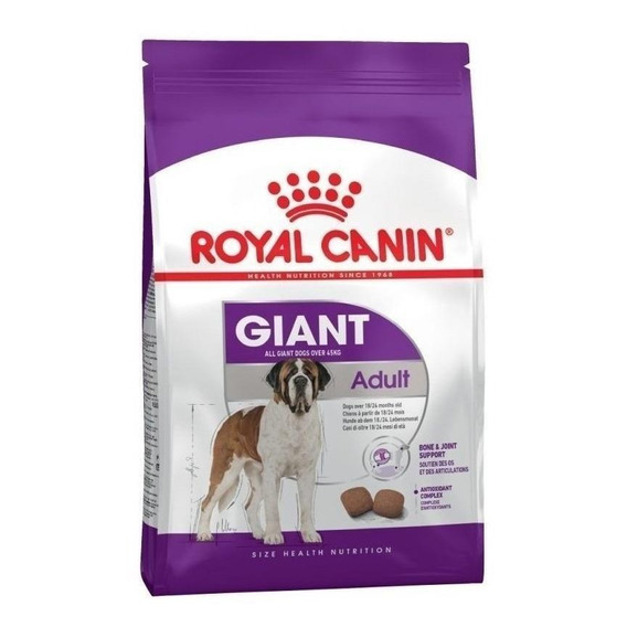 Alimento Royal Canin Size Health Nutrition Giant Adult para perro adulto de raza gigante sabor mix en bolsa de 15kg