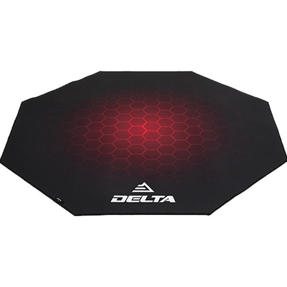 Protector De Piso Delta Gamer Decorplas Color Red