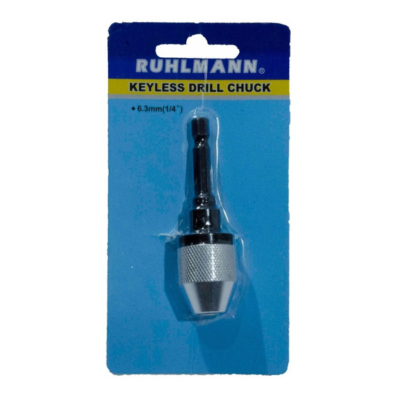 Mandril Autoajustable 0,3 A 6,5 Mm Encastre 1/4 Ruhlmann