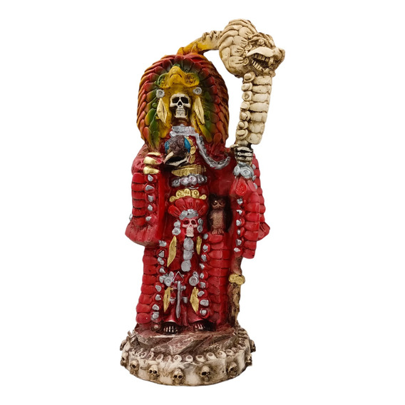 Figura Santa Muerte 41cm Escultura Abundancia Proteccion 